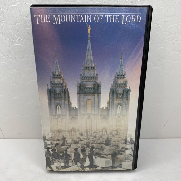 Vintage Church Jesus Christ LDS The Mountain Of The Lord VHS Tape Closed Caption - Picture 1 of 9